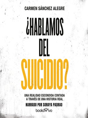 cover image of ¿Hablamos del suicidio?